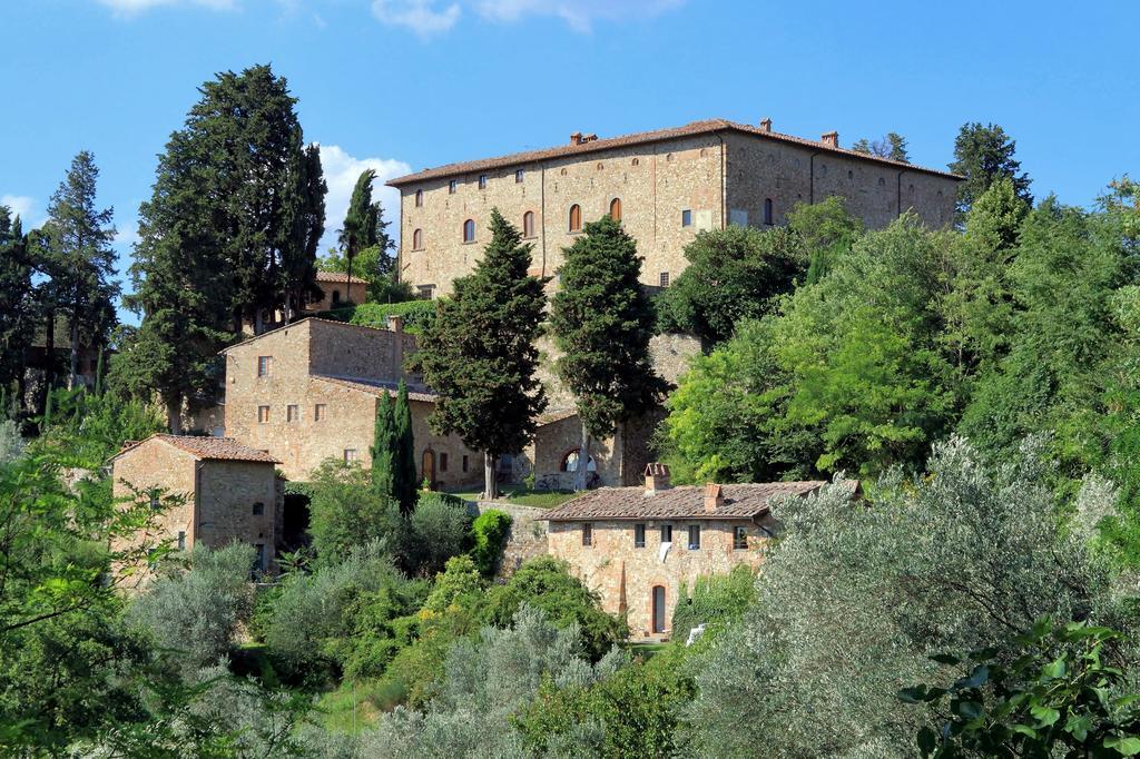 Вилла Castello Di Bibbione Сан-Кашиано-ин-Валь-ди-Пеза Экстерьер фото