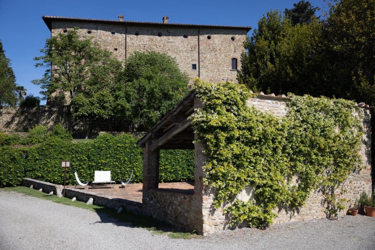 Вилла Castello Di Bibbione Сан-Кашиано-ин-Валь-ди-Пеза Экстерьер фото