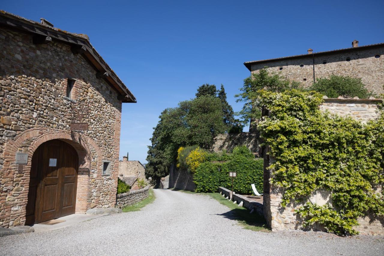 Вилла Castello Di Bibbione Сан-Кашиано-ин-Валь-ди-Пеза Экстерьер фото