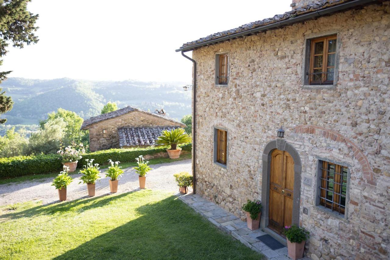 Вилла Castello Di Bibbione Сан-Кашиано-ин-Валь-ди-Пеза Экстерьер фото