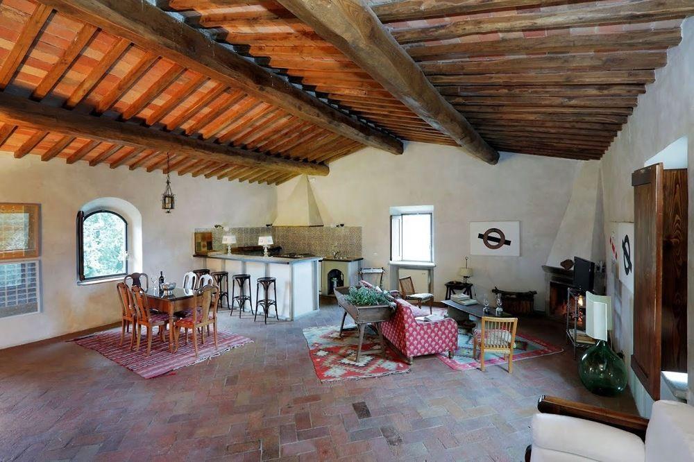 Вилла Castello Di Bibbione Сан-Кашиано-ин-Валь-ди-Пеза Экстерьер фото